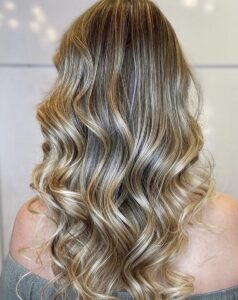 Bouncy Old Hollywood Curls in winter park fl