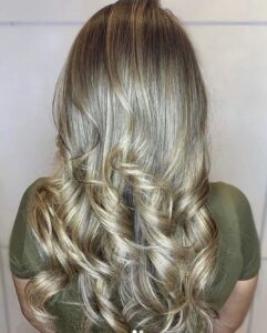 Luminous "Bronde" Color  in hair salon in winter park